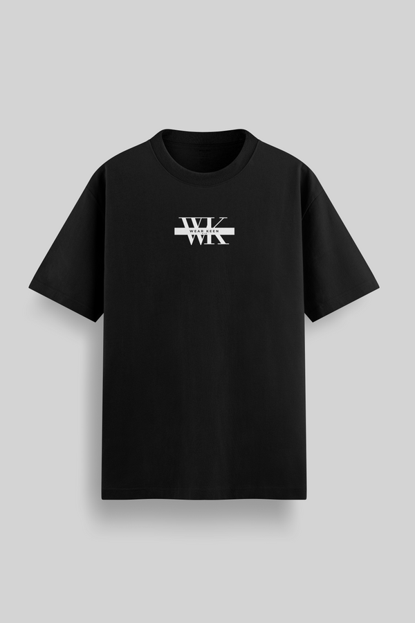 WEARKEEN BLACK T-SHIRT IN MONEY WE TRUST