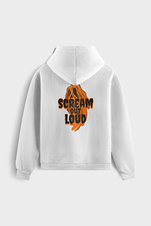 Sudadera con capucha ¨Scream Out Loud¨