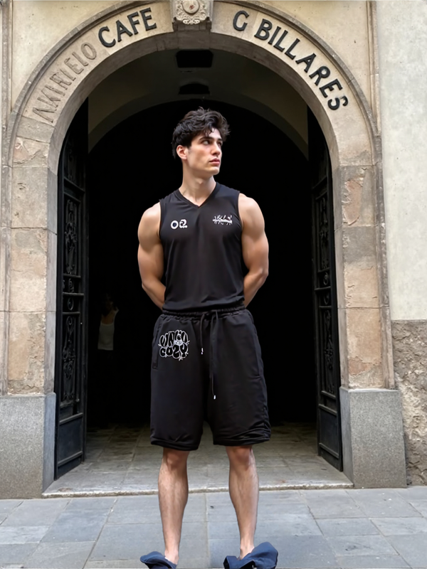 WEAR KEEN BLACK SHORT PANTS WRKN COZY