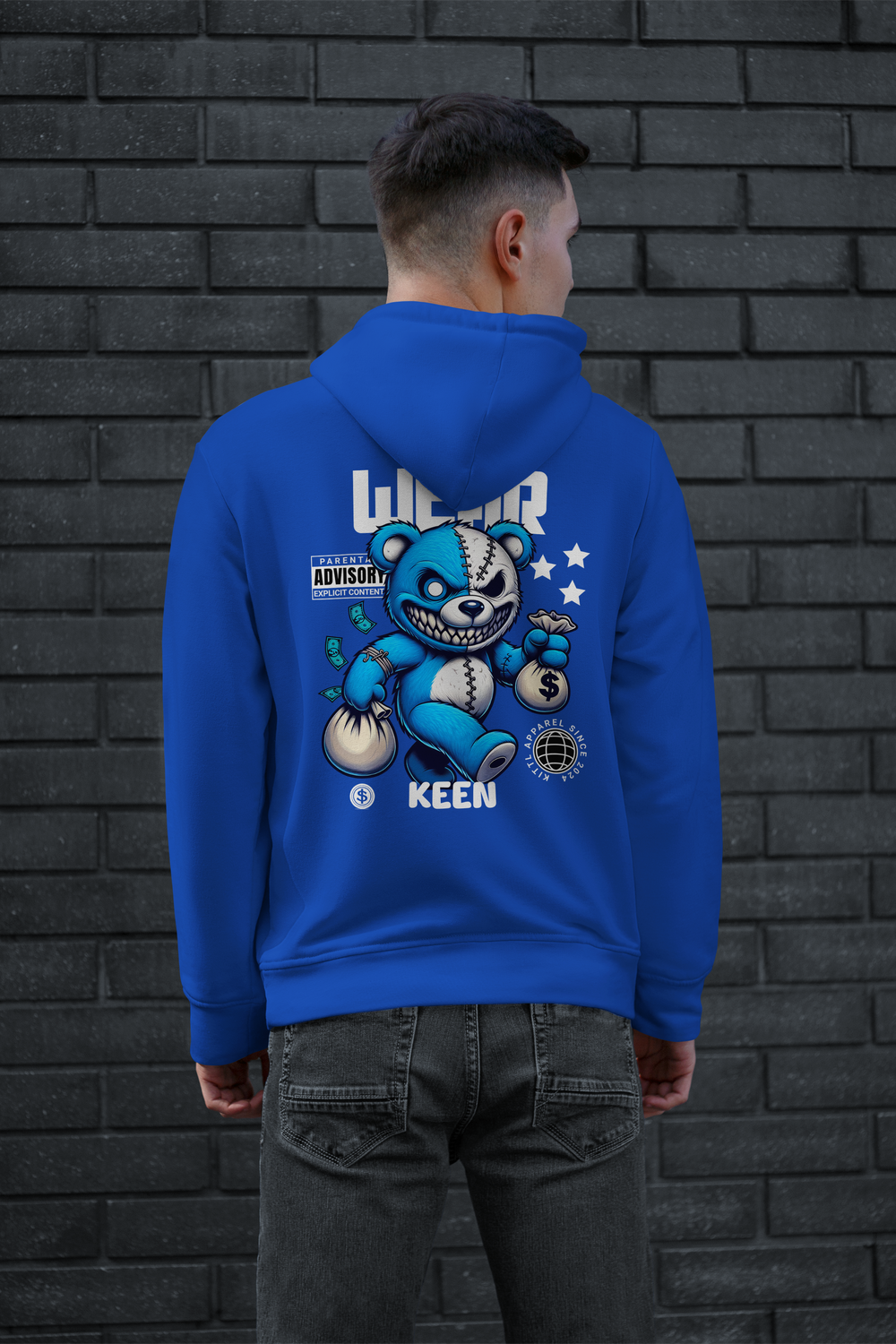 Sudadera con Capucha "Wanted Dead"