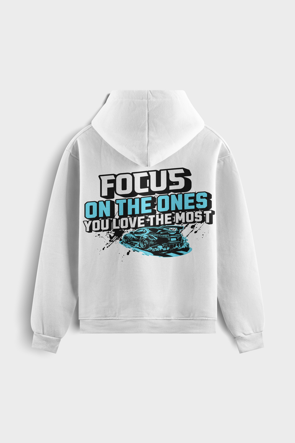 Sudadera con capucha "Focus On The You Ones Love The Most¨