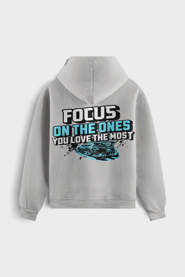 Sudadera con capucha "Focus On The You Ones Love The Most¨