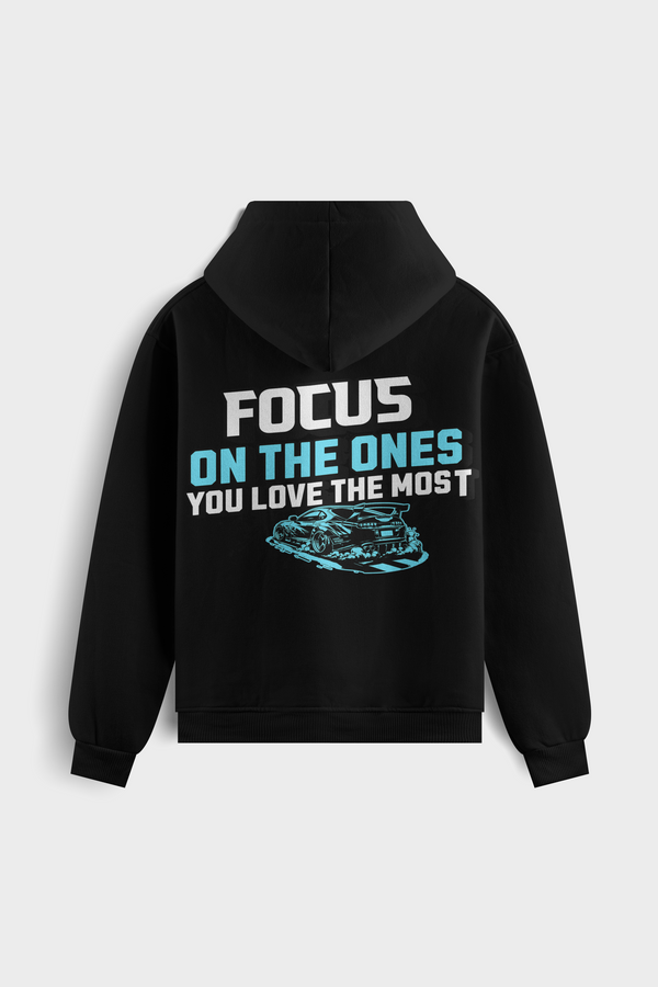 Sudadera con capucha "Focus On The You Ones Love The Most¨