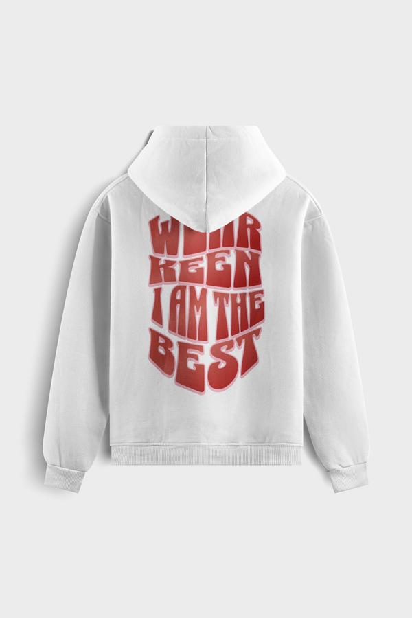 Sudadera con capucha ¨I am the best¨