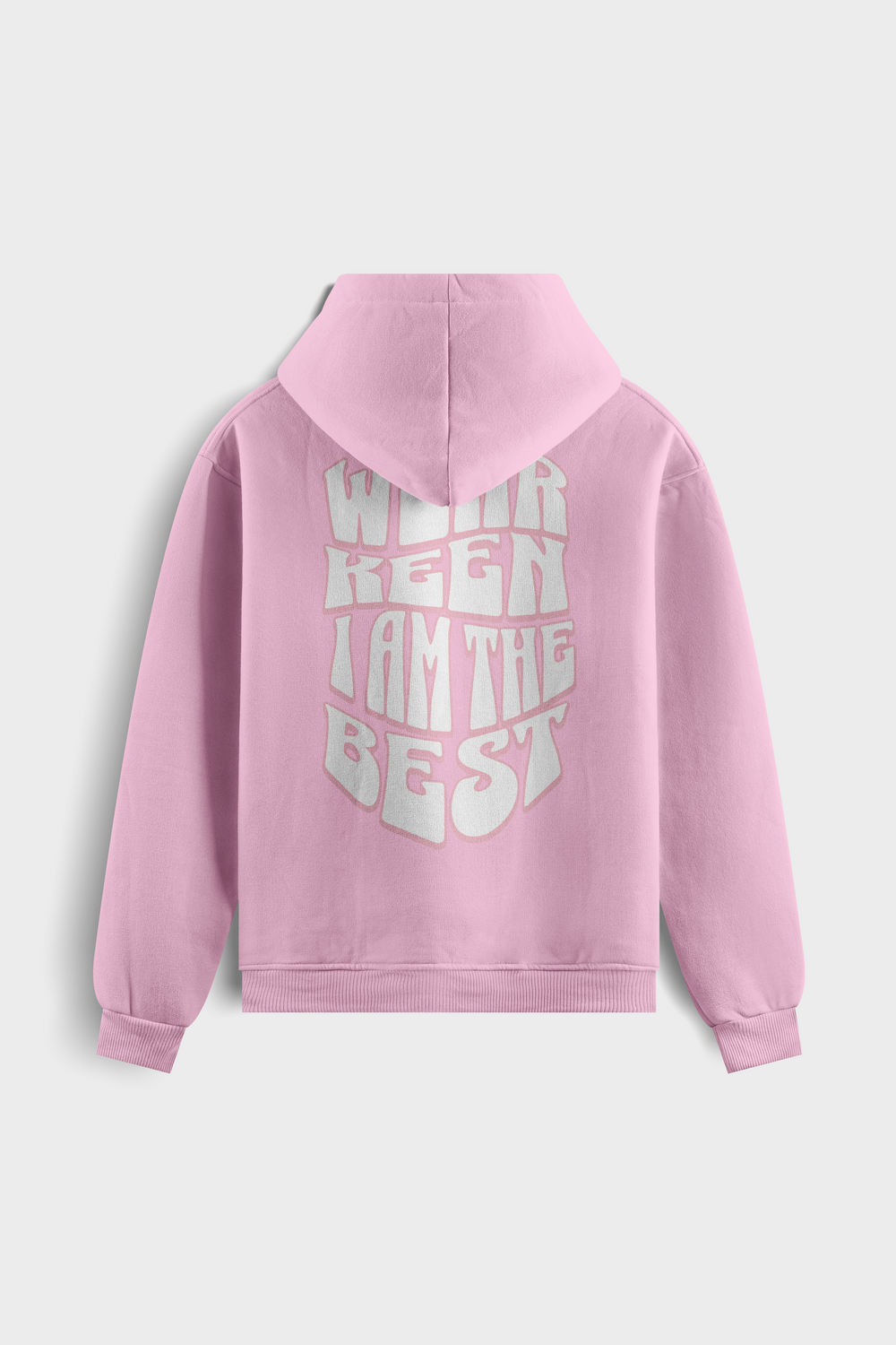 Sudadera con capucha ¨I am the best¨