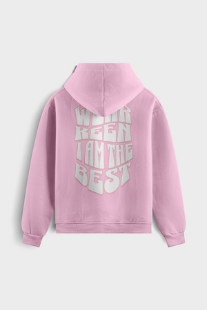 Sudadera con capucha ¨I am the best¨