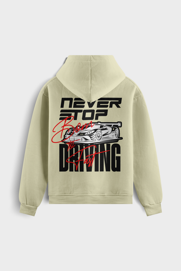 Sudadera con capucha ¨Never Stop Driving¨
