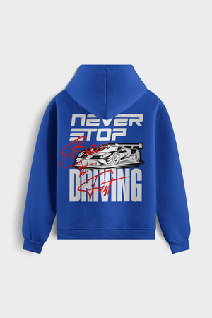 Sudadera con capucha ¨Never Stop Driving¨