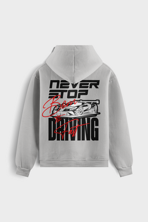 Sudadera con capucha ¨Never Stop Driving¨