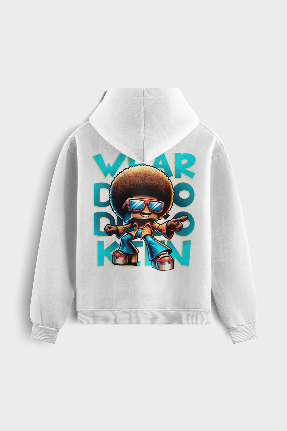 Sudadera con capucha ¨Wear Disco¨