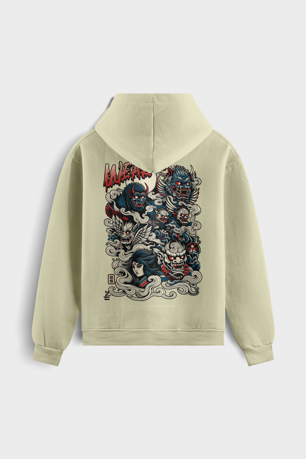 Sudadera con capucha ¨Yokai¨
