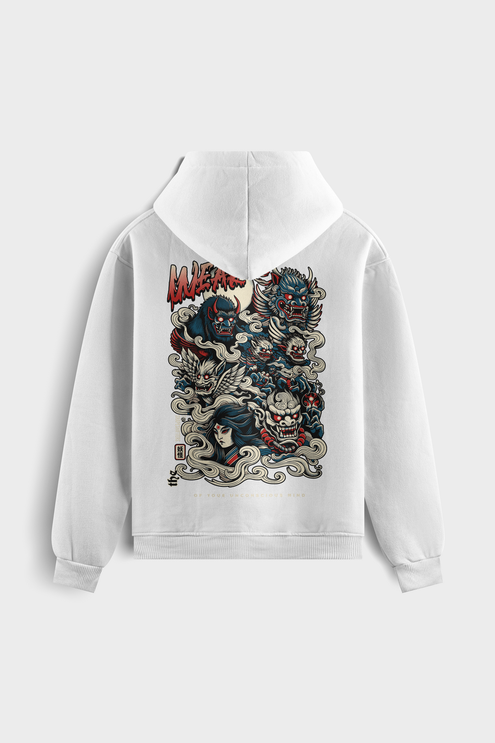 Sudadera con capucha ¨Yokai¨