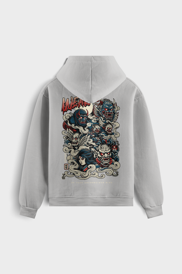Sudadera con capucha ¨Yokai¨