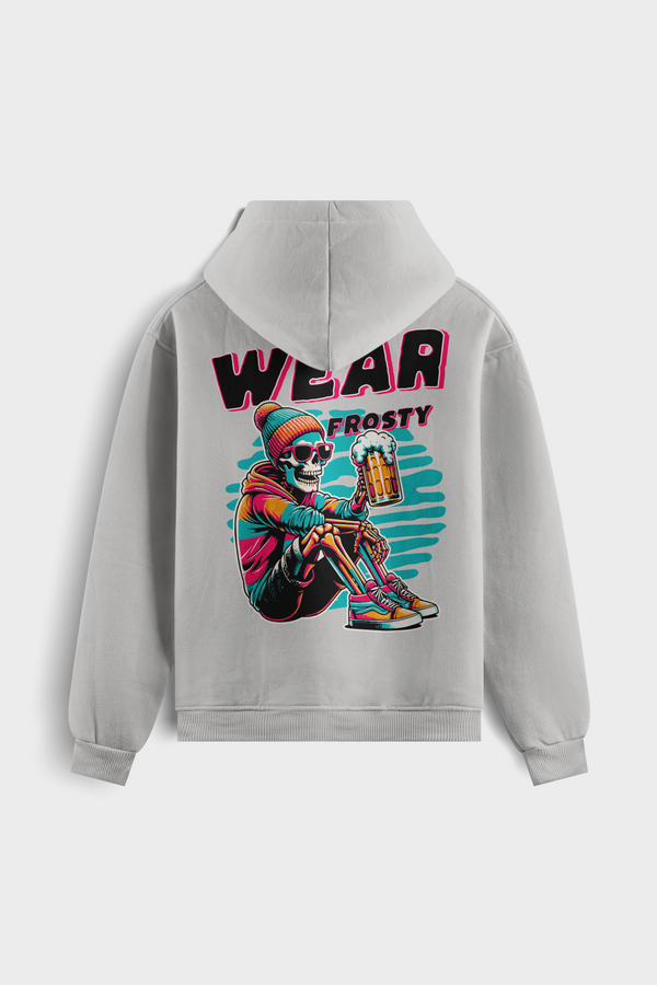 Sudadera con capucha ¨Skeleton With Beer¨