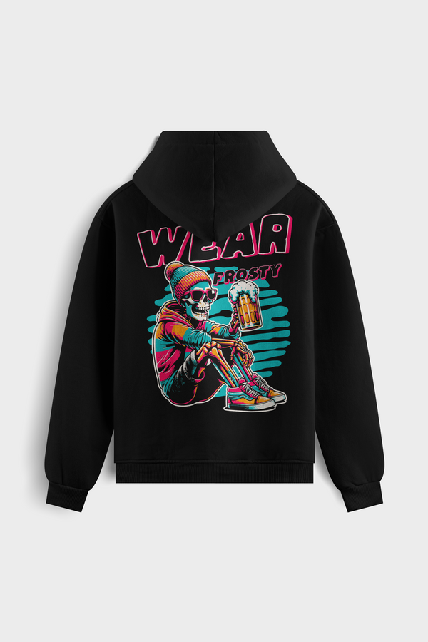 Sudadera con capucha ¨Skeleton With Beer¨