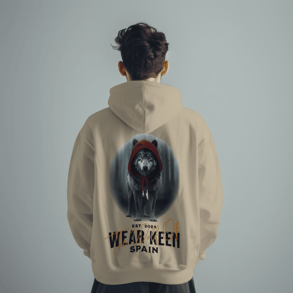 Sudadera con capucha ¨The Wolf Of Wear Keen¨